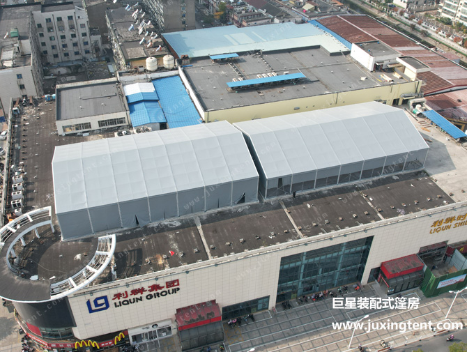 揚(yáng)州樓頂體育篷房 籃球、羽毛球篷房場(chǎng)館